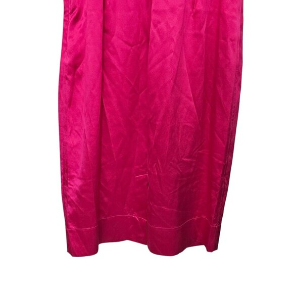 NWT Women's - Diane von Furstenberg Pink Silk Sleeveless Dress, Size 10 - Picture 8 of 8